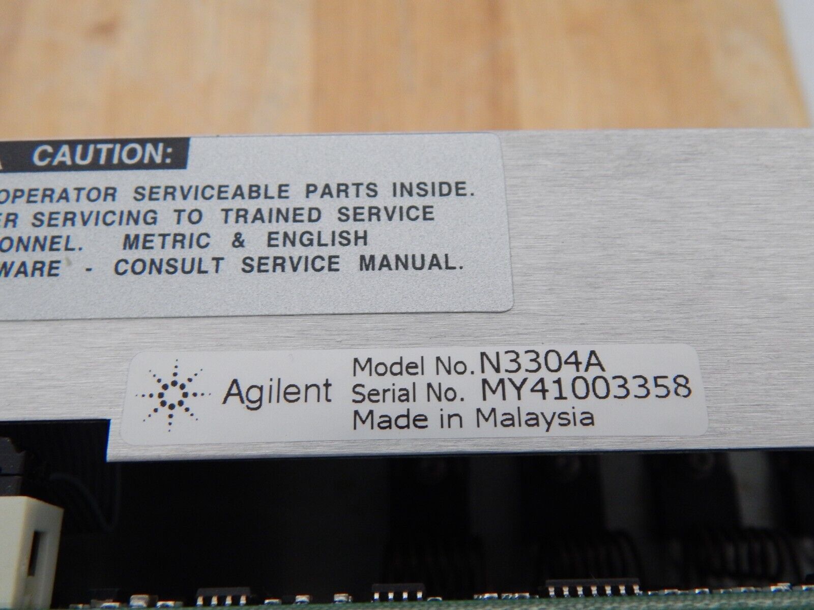 Keysight N3304A Electronic Load Module, Opt UJ1, 30 day warranty Keysight N3304A Electronic Load Module, Opt UJ1, 30 day warranty